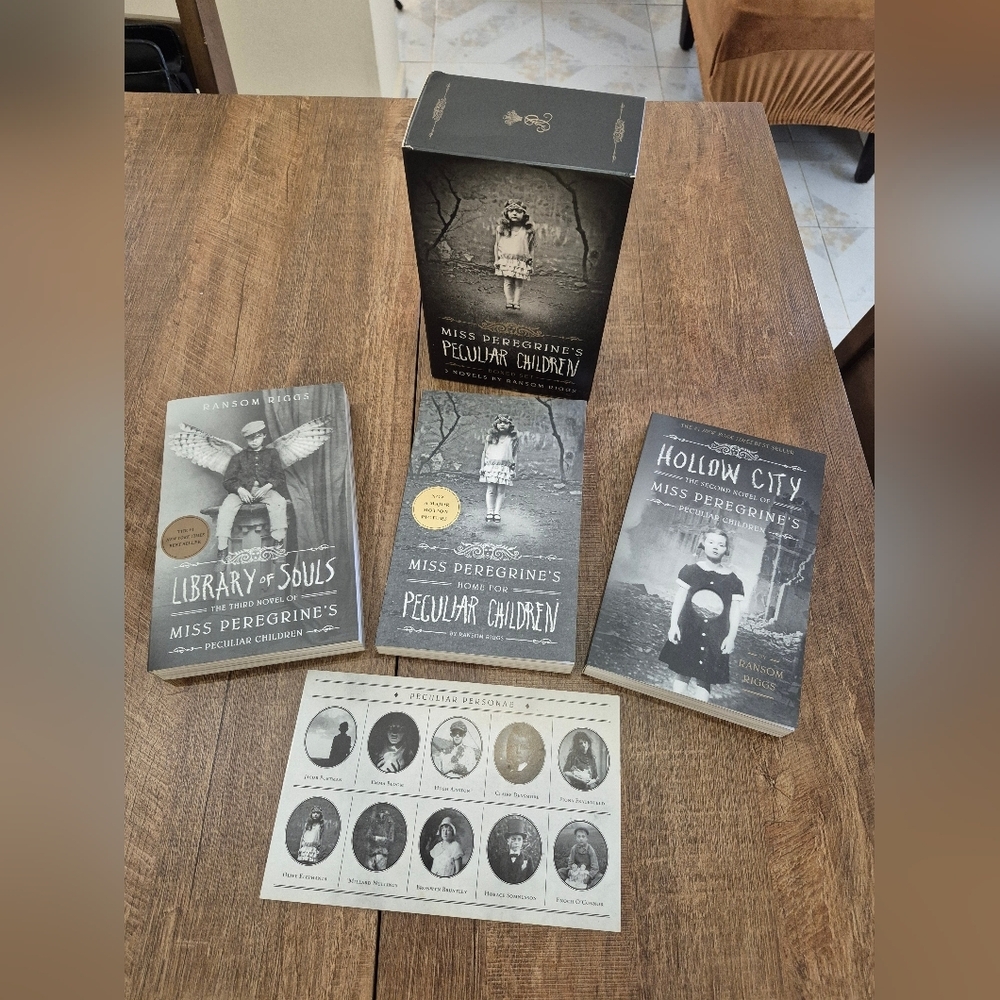 Miss Perigrines Peculiar Children 3 Book Boxed Set By Ransom Riggs
